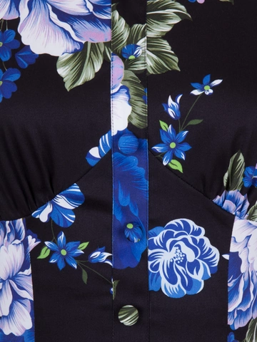 Pre dokonalý a originálny outfit Čierne retro puzdrové šaty s rukávom